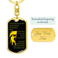 TEST Captain Moroni Keychain