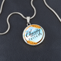 TEST Circle Necklace Charity Never Faileth