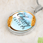 TEST Circle Necklace Charity Never Faileth