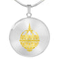 TEST Transparent Circle Necklace