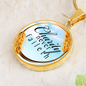 TEST Circle Necklace Charity Never Faileth