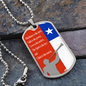 TEST Chile Dogtag