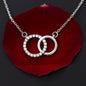 TEST Interlocking Circle Necklace