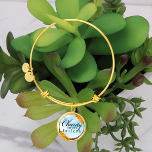 TEST Circle Bangle charity Never Faileth
