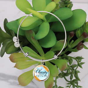 TEST Circle Bangle charity Never Faileth